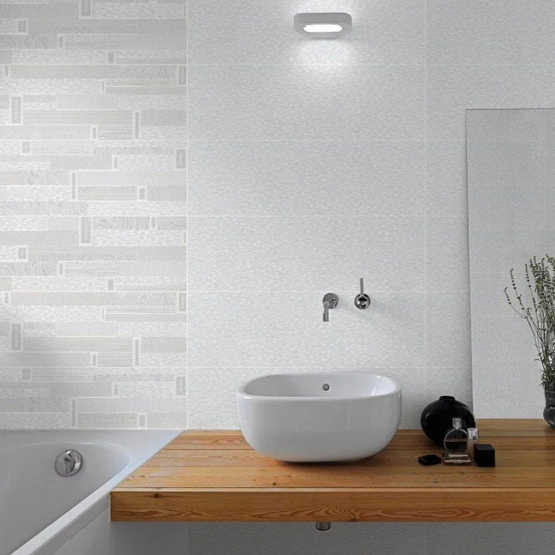 Cargo White Wall Tile 20 x 60cm