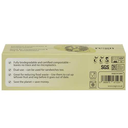 Composable Food Bags for Fridge & Freezer