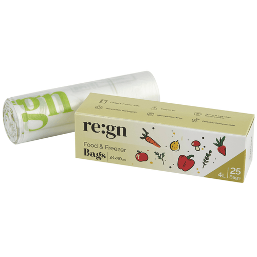 Composable Food Bags for Fridge & Freezer