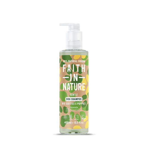 Chamomile Dog & Puppy Shampoo 400ml – 99.5% Natural Origin, pH Balanced