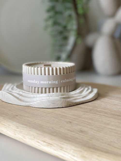 Chamomile Luxury Soy Candle – Relaxing Scandi-Inspired Fragrance