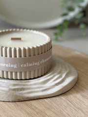 Chamomile Luxury Soy Candle – Relaxing Scandi-Inspired Fragrance