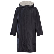 Heatwave Thermalwear Changing Robe Kids Unisex Hooded Coat Black Grey Windproof Warm Brushed Winter Base Layer