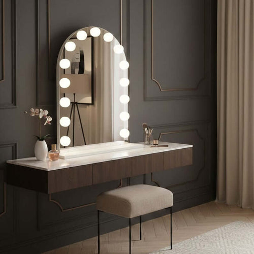 Charlize Arch Hollywood Mirror 80 x 60cm