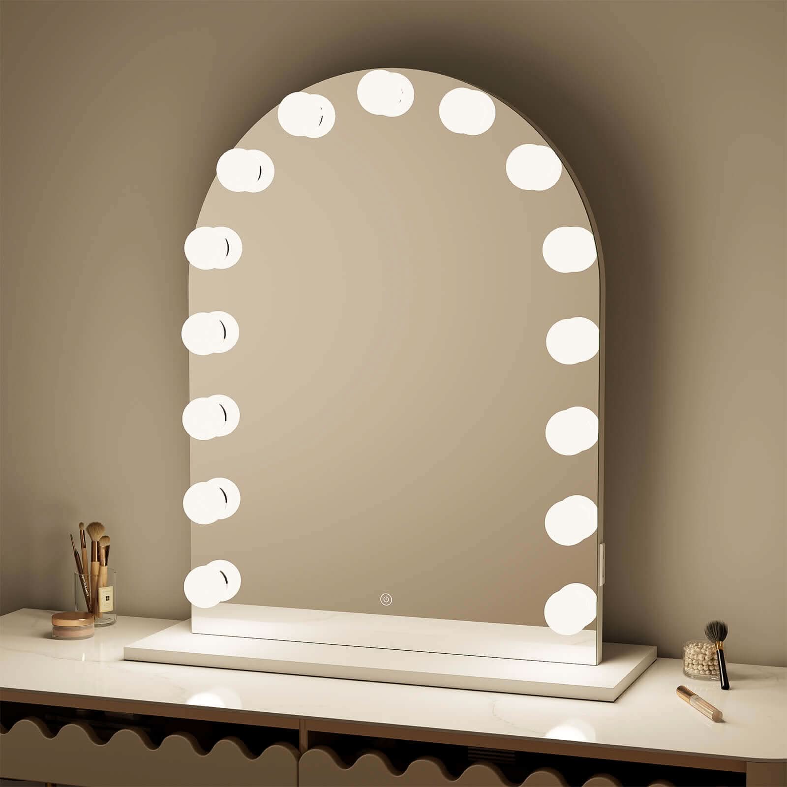 Charlize Arch Hollywood Mirror 80 x 60cm
