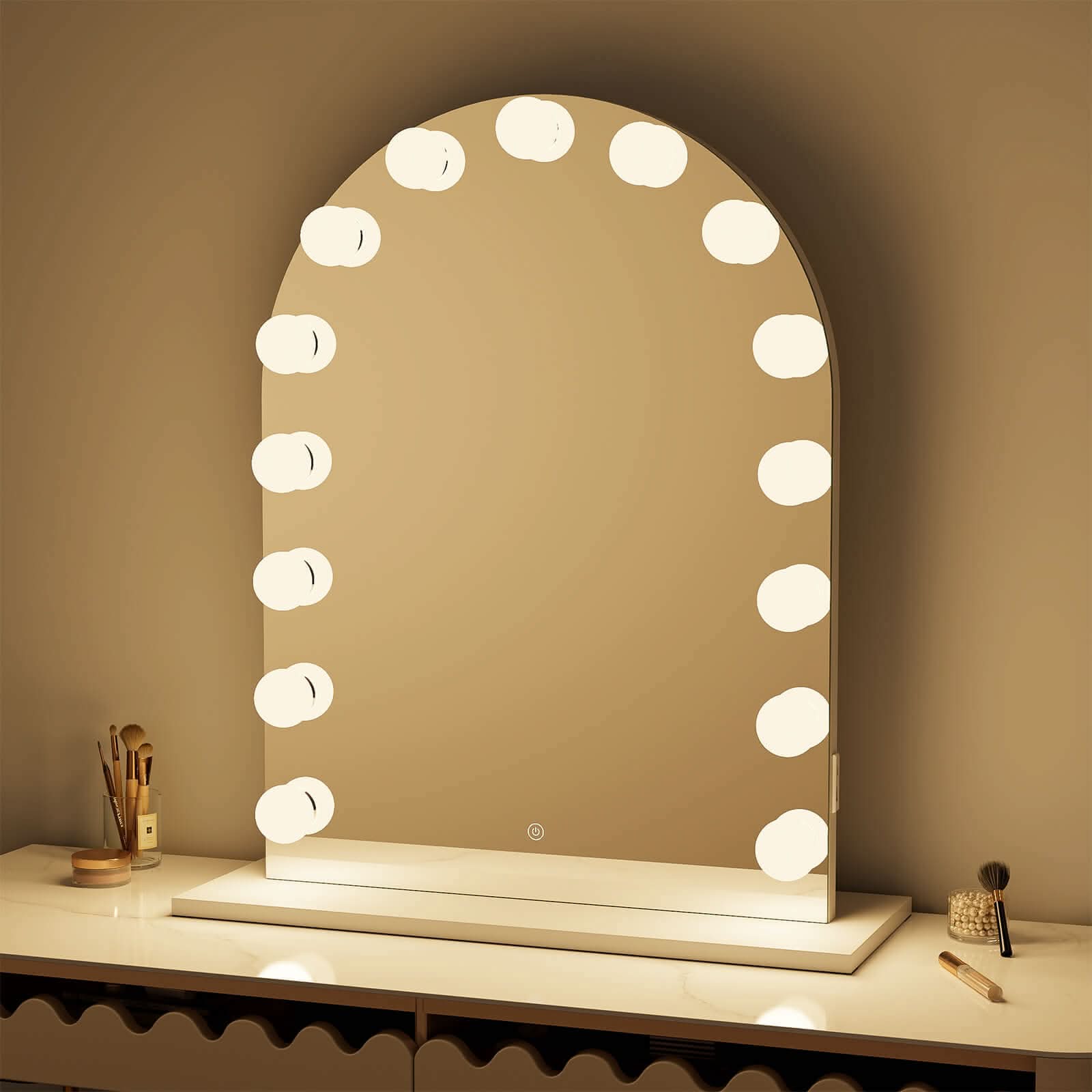 Charlize Arch Hollywood Mirror 80 x 60cm