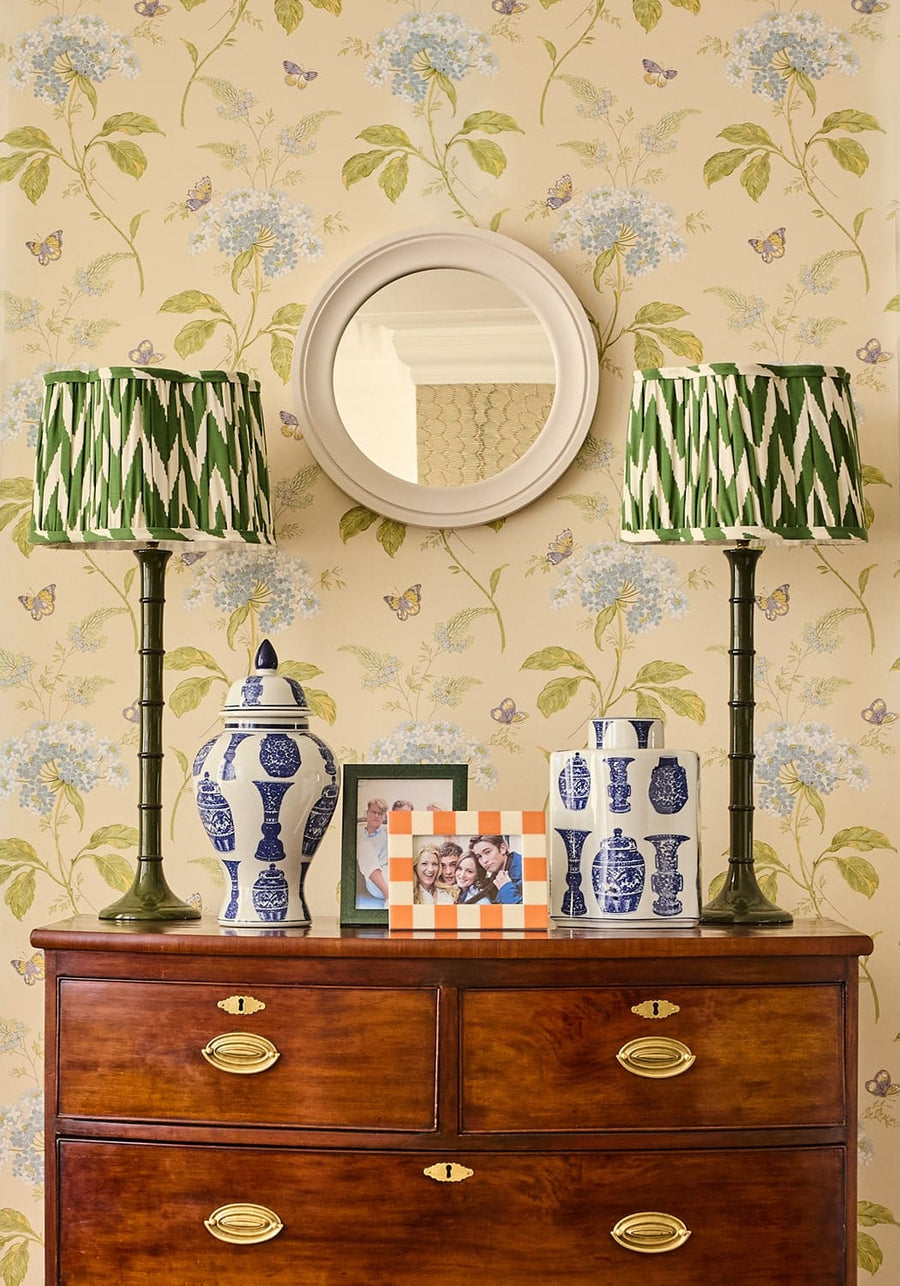 Charlotte Pleated Shade - Garden