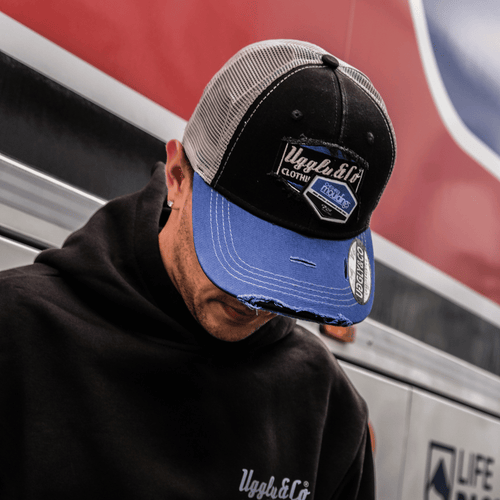 Cheshire Mouldings x TAS Racing x U&C Diamond Trucker Hat