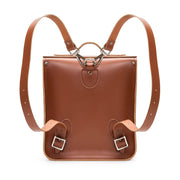 Handmade Leather City Backpack - Chestnut
