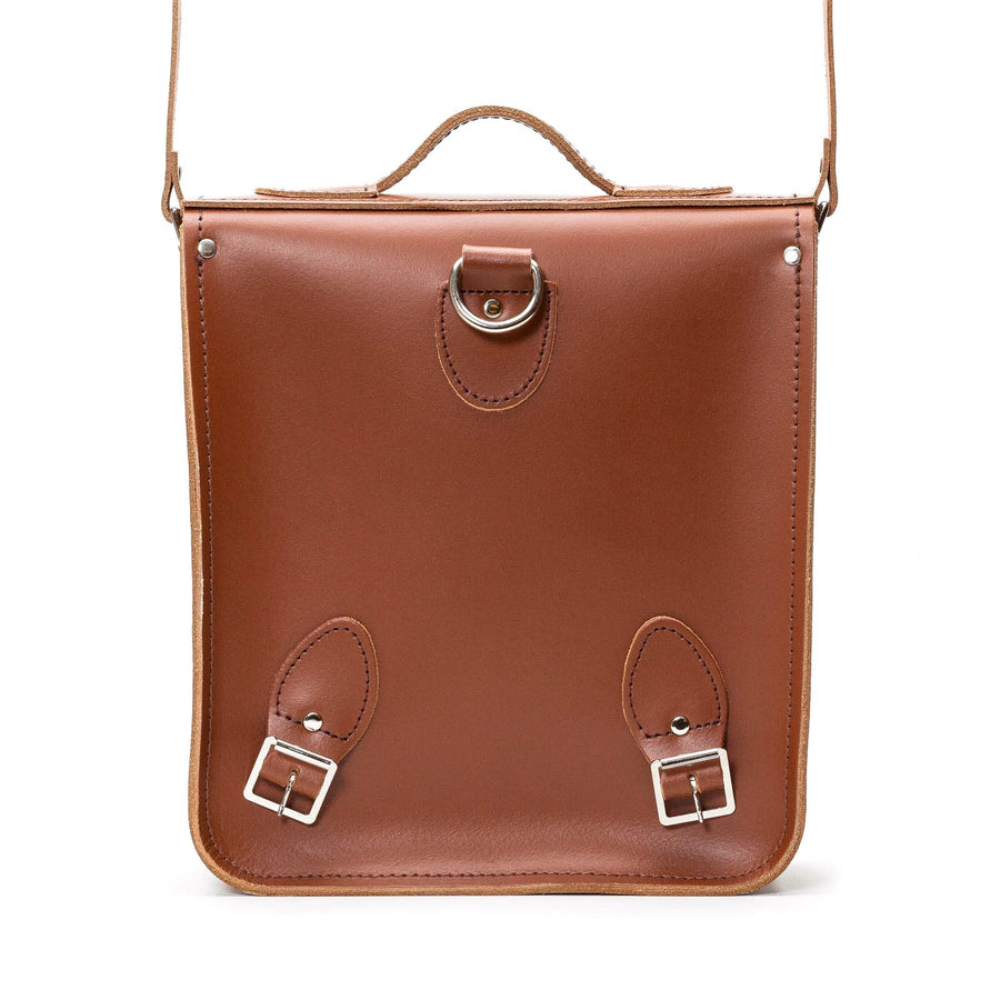 Handmade Leather City Backpack - Chestnut