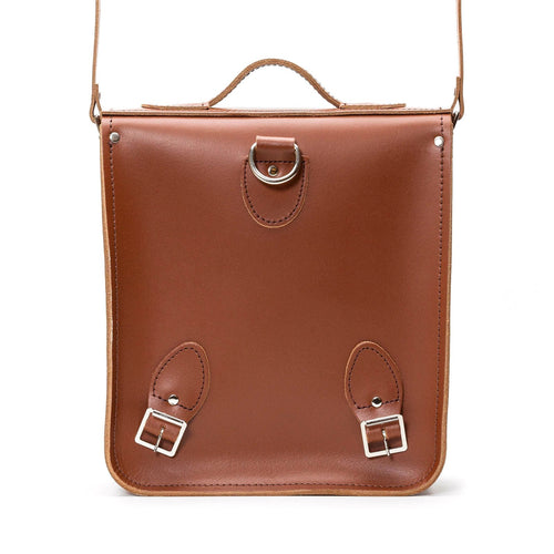 Handmade Leather City Backpack - Chestnut