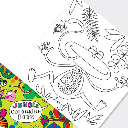 Children’s Jungle Colouring Book for Creative Play