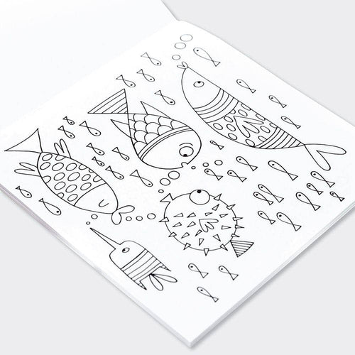 Children’s Under the Sea Mermaid Colouring Book