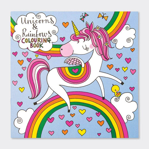 Children’s Unicorns & Rainbows Colouring Book for Creative Fun