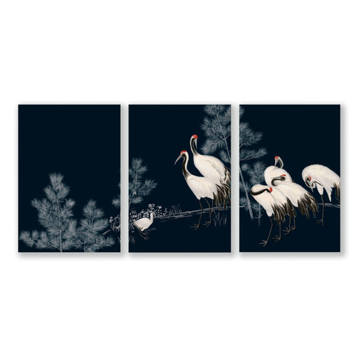 Chinese Art Wall Decor | Set of 3 Asian Inspired Wall art Prints