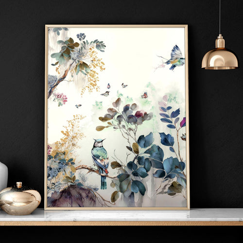 Framed Wall Art for Living Room – Set of 3 Prints