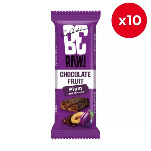 Chocolate Fruit Bar - Plum in chocolate cover 40g