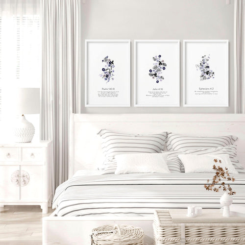 Christian Wall Art – Set of 3 Prints