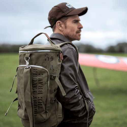 Green 'Aviation' Duffle Bag