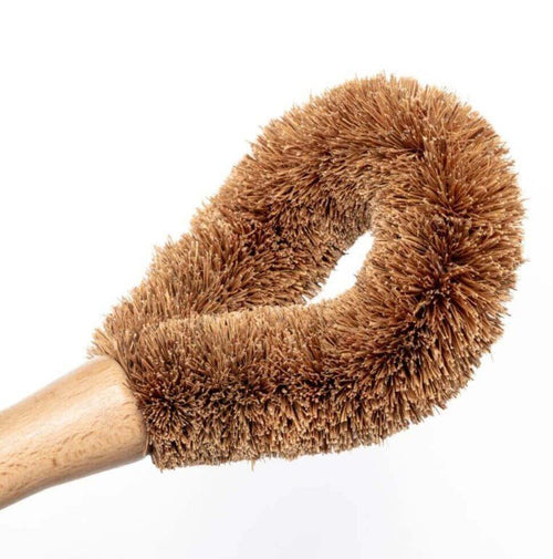 Coconut Fibre Plastic Free Kitchen Dish Brush, Eco Friendly Washing Brush