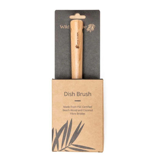 Coconut Fibre Plastic Free Kitchen Dish Brush, Eco Friendly Washing Brush