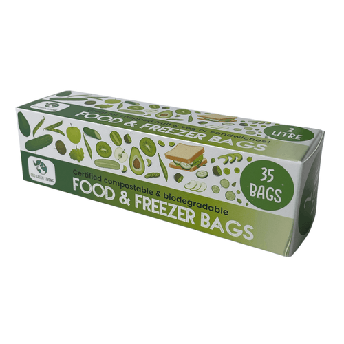 Compostable Freezer Bags for Food Storage