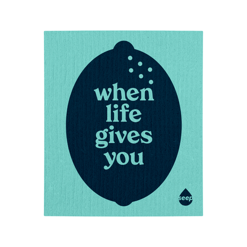 Compostable Sponge Cloths 4-Pack | Colourful Eco Cleaning Cloths