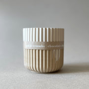 Cookie Crumbs Stoneware Soy Candle – Warm Scandi-Inspired Aroma