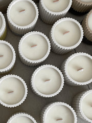 Cookie Crumbs Stoneware Soy Candle – Warm Scandi-Inspired Home Scent