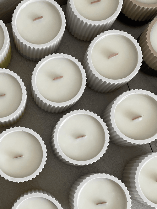 Cookie Crumbs Stoneware Soy Candle – Warm Scandi-Inspired Home Scent
