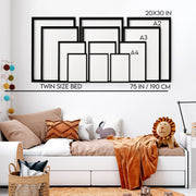 Cool Posters For Bedroom | Set of 3 Pop Wall art Prints