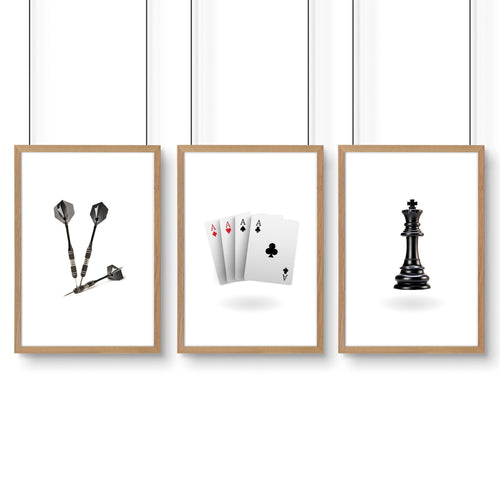 Cool Wall Prints | Set of 3 Pop Wall art Prints