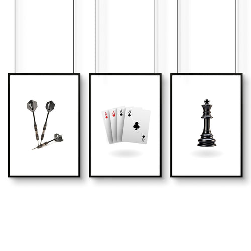 Cool Wall Prints | Set of 3 Pop Wall art Prints