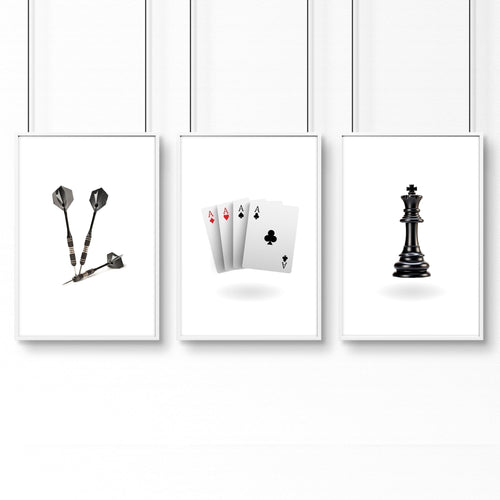 Cool Wall Prints | Set of 3 Pop Wall art Prints