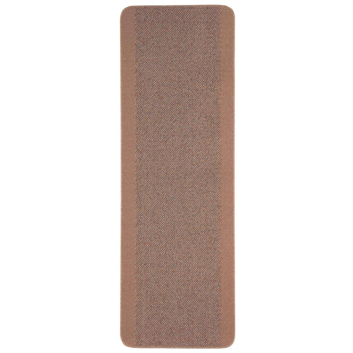Washable Designer Bordered Beige Rug | 110B