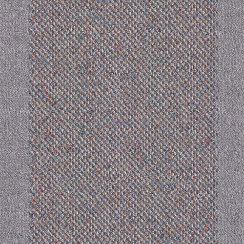 Washable Bordered Silver Grey Rug| 110G