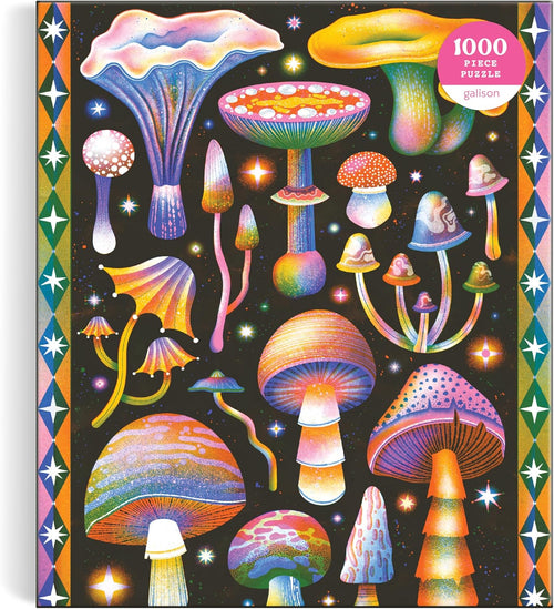 Cosmic Mushrooms 1000 Piece Jigsaw Puzzle by Galison