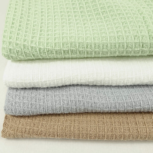 Cotton Waffle Baby Blanket