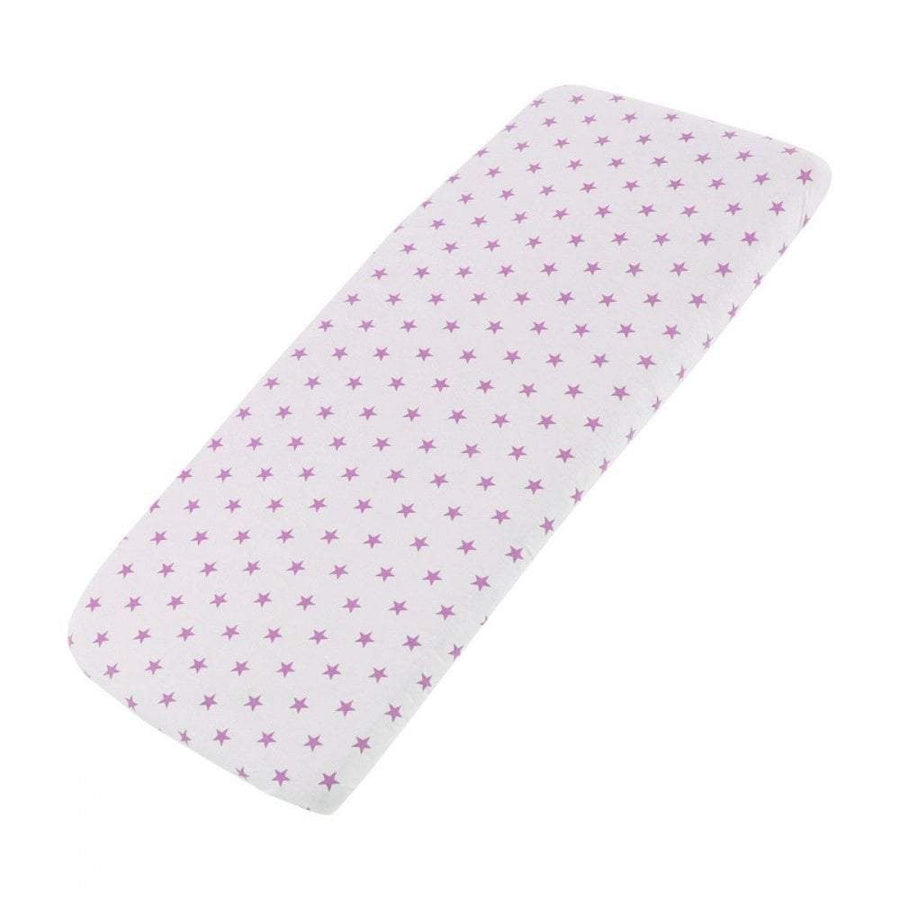 Crib Jersey Fitted Sheets 100% Cotton 40x90cm - Pack Of 2 - Fits All Models