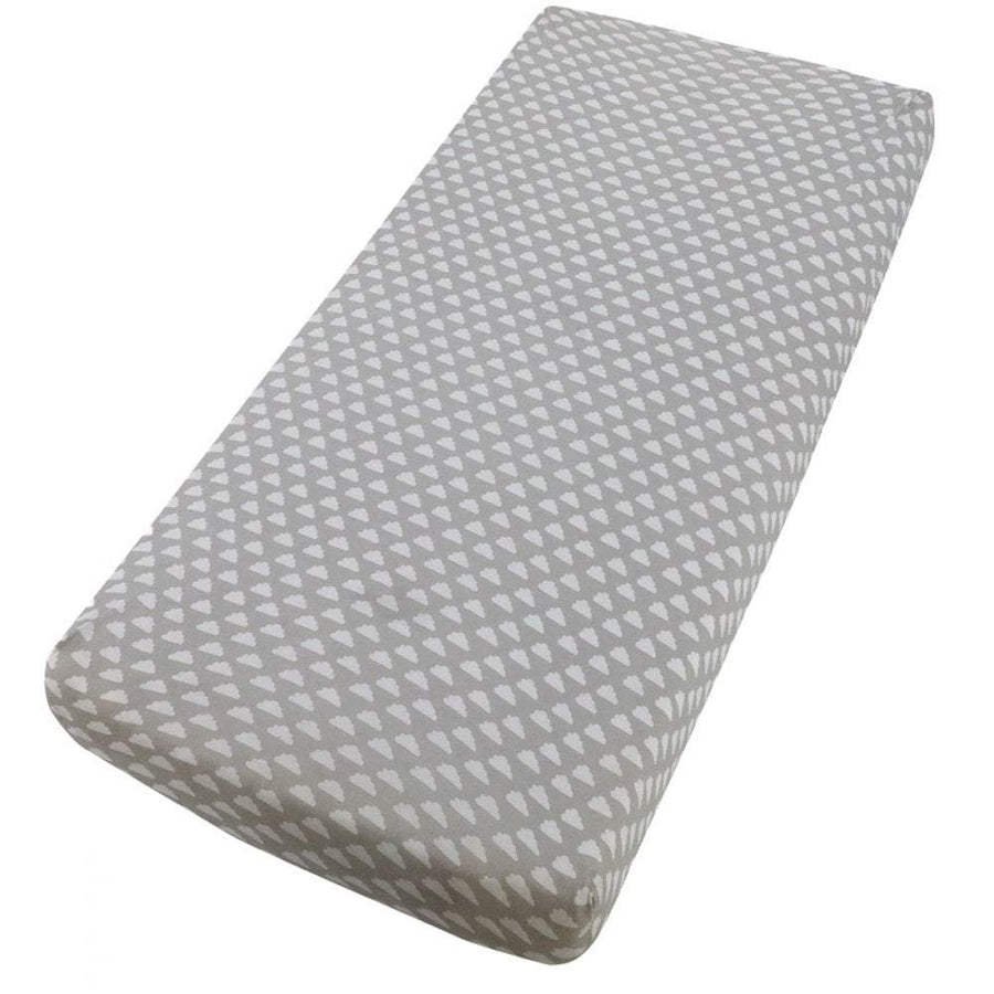 Crib Jersey Fitted Sheets 100% Cotton 40x90cm - Pack Of 2 - Fits All Models