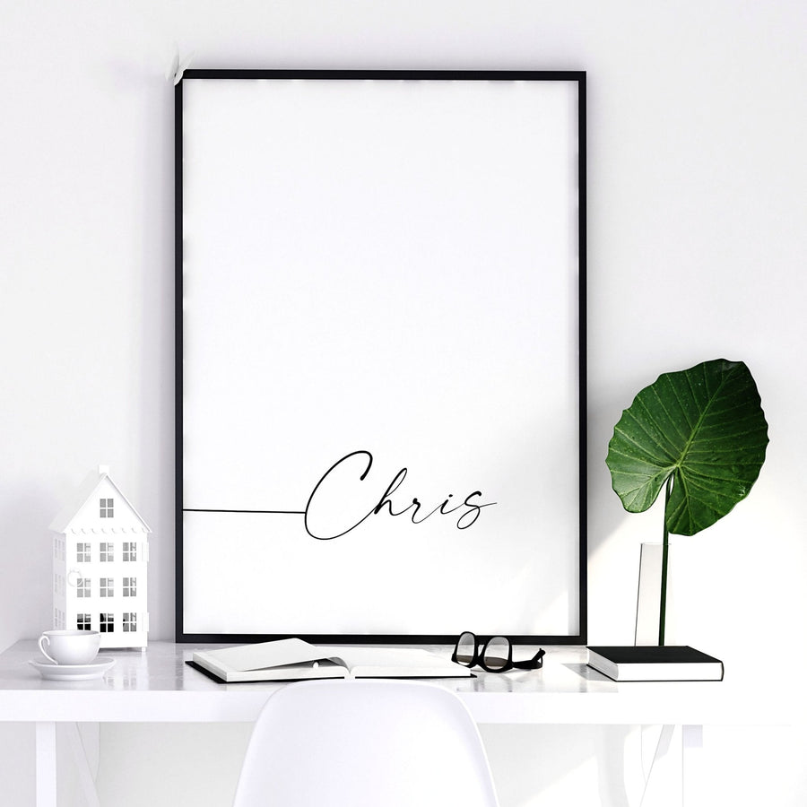 Custom valentines gift | set of 3 wall art prints for Bedroom