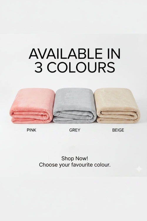 Couples Personalised Microfibre Soft Sofa Blanket