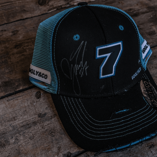Official Davey Todd Merchandise Trucker Hat - Black & Blue