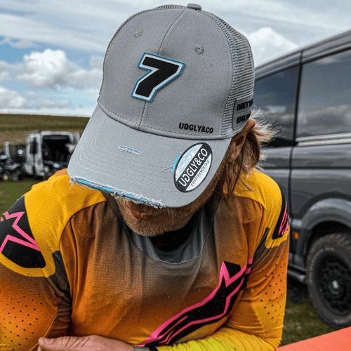 Official Davey Todd Merchandise Trucker Hat - Steel Grey