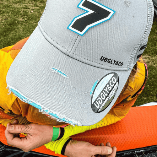 Official Davey Todd Merchandise Trucker Hat - Steel Grey