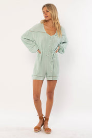 Amuse society Kimmy woven romper