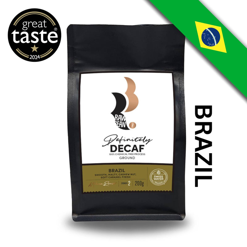 Definitely Decaf Brazilian Oberon Ground Coffee 200g