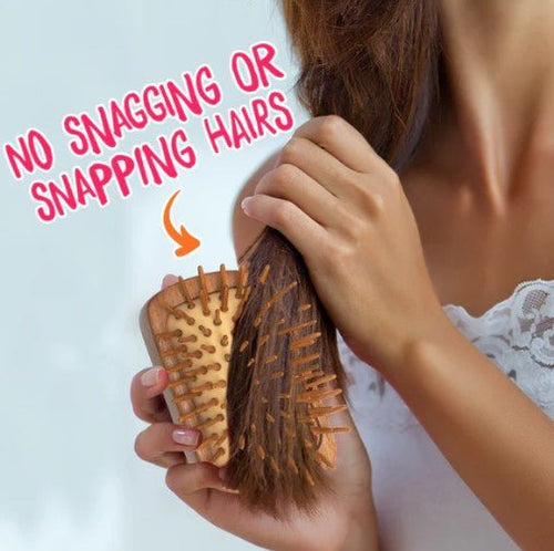 Bamboo Detangling Hair Brush