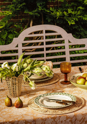 Cordelia Dinner Plate, Green Set of 4