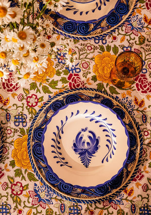 Pandora Dinner Plate, Cobalt Blue Set of 4